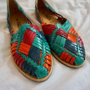 Authentic Colorful Mexican Huaraches Sandals